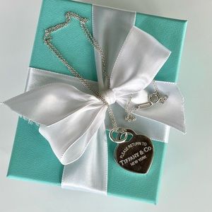Tiffany & Co. Silver Heart Necklace